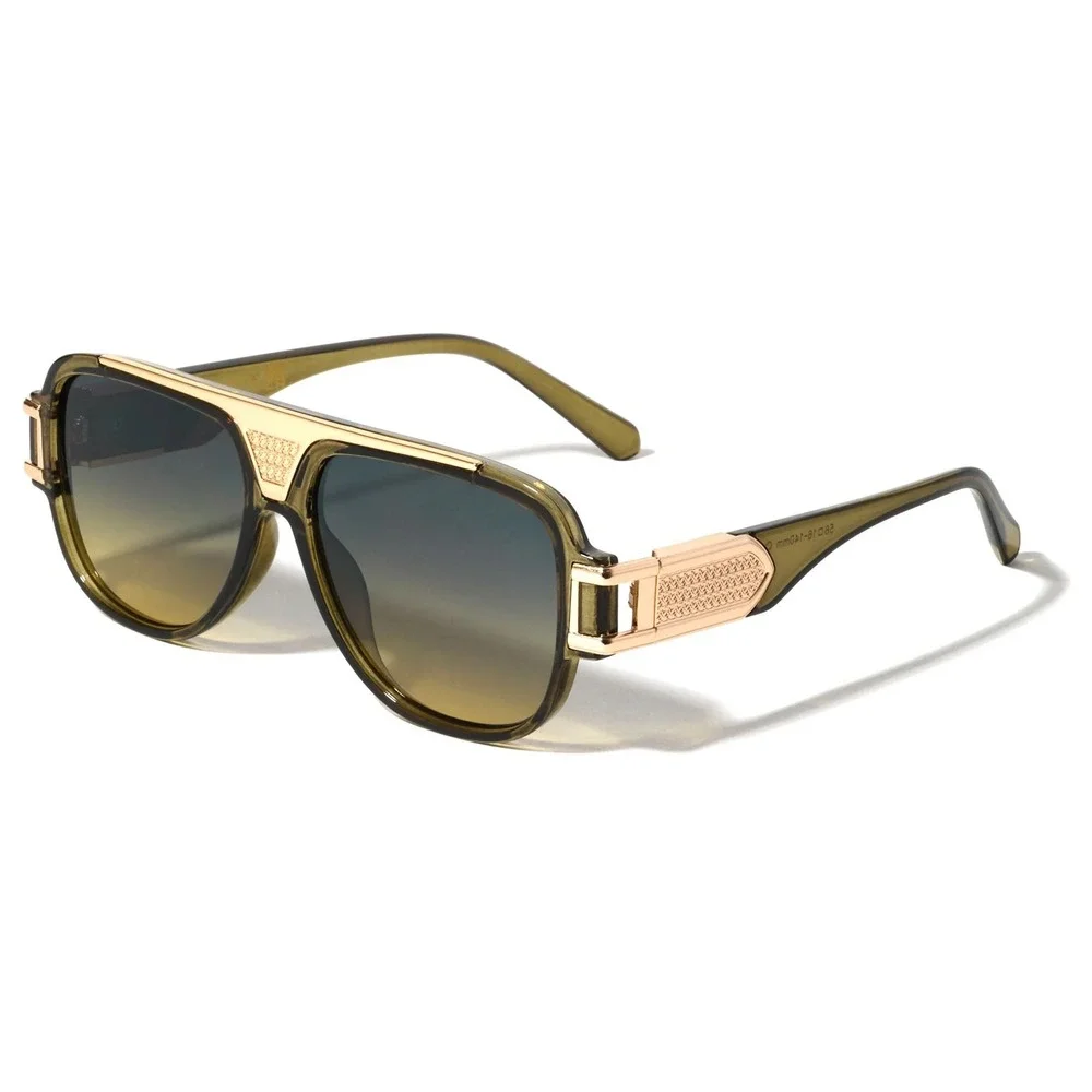 Sunglasses For MEn Hip Hop Streetwear Cholo‎ Square Shades Outfit Rapper Eyewear
